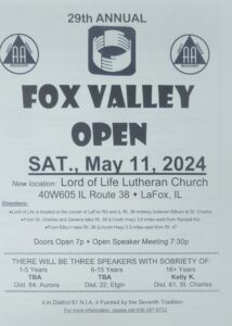 29th Annual Fox Valley Open @ Lord of Life Lutheran Church | Elburn | Illinois | United States