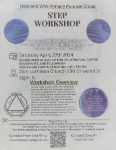 STEP WORKSHOP @ Zion Lutheran Church | Elgin | Illinois | United States